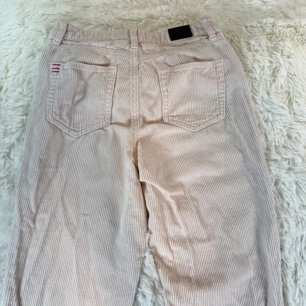 BDG Urban Outfitters Mom High Rise Corduroy Pants Light‎ Pink Size 26 Retro Chic - Picture 2 of 15